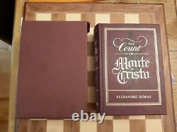 Folio Society SIGNED Limited Edition Slipcase The Count Monte Cristo A DUMAS