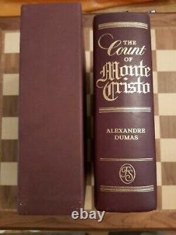Folio Society SIGNED Limited Edition Slipcase The Count Monte Cristo A DUMAS