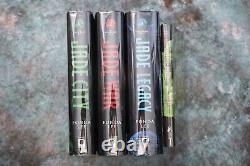 Fonda Lee Jade War Trilogy full signed 1st edition set inc Jadesetter ltd