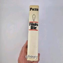 Fools Die By Mario Puzo (Godfather) 1978 Signed 1st Edition G. P. Putnam's Sons Fools Die By Mario Puzo (Godfather) 1978 Signed 1st Edition G. P. Putnam's Sons