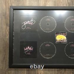 Framed Blackpink The Album CD with Signed Cover Full Set Jennie Jisoo Lisa Rose