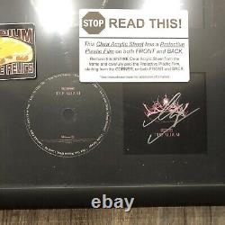 Framed Blackpink The Album CD with Signed Cover Full Set Jennie Jisoo Lisa Rose