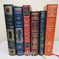 Franklin Library Author Signed 1st Edition LOT OF 6 Leather Bound Salisbury Roth