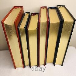 Franklin Library Author Signed 1st Edition LOT OF 6 Leather Bound Salisbury Roth
