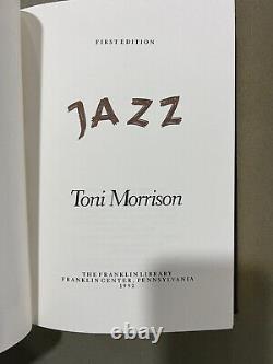 Franklin Library Jazz Toni Morrison SIGNED 1st Edition