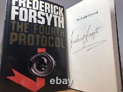 Frederick FORSYTH The Fourth Protocol Signed 1st Edition 1984 Good Condition