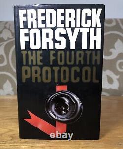 Frederick FORSYTH The Fourth Protocol Signed 1st Edition 1984 Good Condition