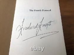 Frederick FORSYTH The Fourth Protocol Signed 1st Edition 1984 Good Condition