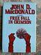 Free Fall In Crimson by John D. MacDonald Signed First Edition/Fifth Printing