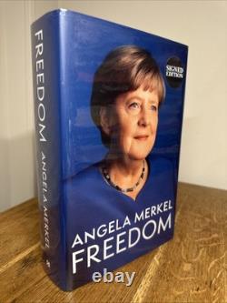 Freedom Memoirs 1954 2021 by Angela Merkel SIGNED 2024 UK 1/1 HB Macmillan