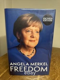 Freedom Memoirs 1954 2021 by Angela Merkel SIGNED 2024 UK 1/1 HB Macmillan
