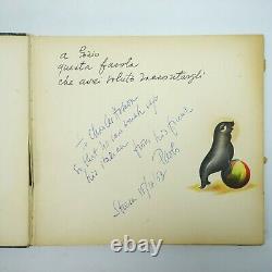 GARRETTO, Paolo Gloglo Story Of A Small Seal. 1947 True 1st Ed SIGNED Paolo