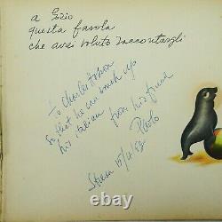 GARRETTO, Paolo Gloglo Story Of A Small Seal. 1947 True 1st Ed SIGNED Paolo