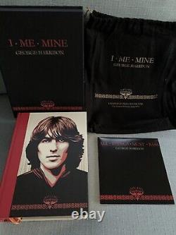 GENESIS PUBLICATIONS George Harrison I Me Mine Extended DELUXE Signed Book & 7