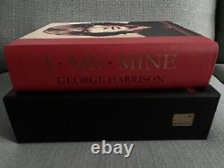 GENESIS PUBLICATIONS George Harrison I Me Mine Extended DELUXE Signed Book & 7