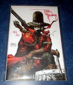 GUNSLINGER SPAWN #1 signed 1250 TODD McFARLANE CGC coa 150 variant set (9) NM