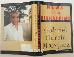 Gabriel Garcia Marquez / News of a Kidnapping Signed 1st Edition 1997 #1409616