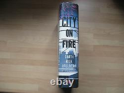 Garth Risk Hallberg City on Fire Signed Numbered 15/100 1st debut American epic