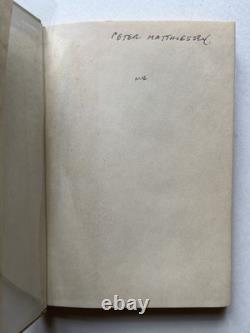 Gary Snyder / Earth House Hold Peter Matthiessen's copy Signed 1st Edition 1969