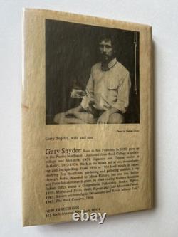 Gary Snyder / Earth House Hold Peter Matthiessen's copy Signed 1st Edition 1969