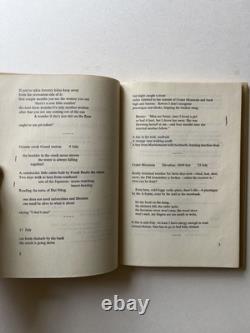 Gary Snyder / Earth House Hold Peter Matthiessen's copy Signed 1st Edition 1969