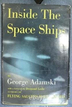George Adamski / Inside the Space Ships Signed 1st Edition 1955