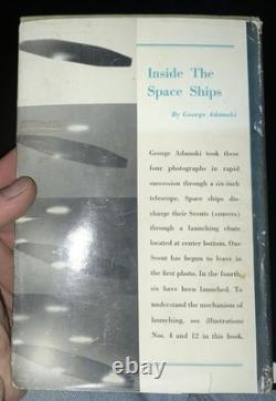 George Adamski / Inside the Space Ships Signed 1st Edition 1955