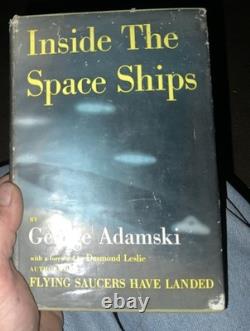 George Adamski / Inside the Space Ships Signed 1st Edition 1955