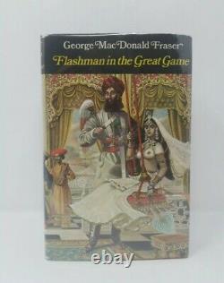 George Macdonald Fraser Signed Flashman In The Great Game first edition