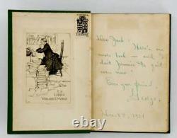 George STERLING / SAILS AND MIRAGE AND OTHER POEMS SIGNED 1st Edition 1921