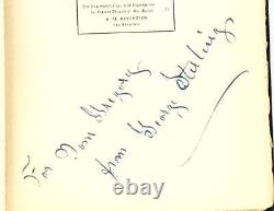 George STERLING / THE CAGED EAGLE AND OTHER POEMS SIGNED 1st Edition 1916