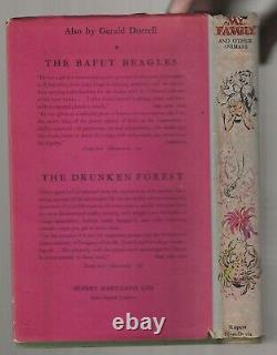 Gerald Durrell My Family And Other Animals Signed First Edition 1956