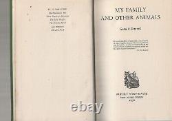 Gerald Durrell My Family And Other Animals Signed First Edition 1956