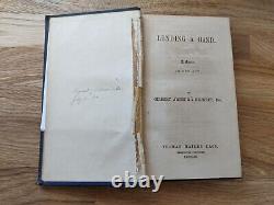 Gilbert Arthur A'Beckett Plays. Thomas Hailes Lacy, UK Signed First Edition