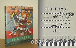 Gillian Cross & Neil Packer The Iliad Signed 1st/1st 2015 First Edition DJ