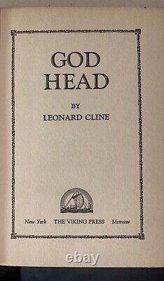 God Head (Inscribed/signed, 1st Edition, 1925)