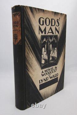 God's Man SIGNED by Lynd Ward First Edition 1929 A Novel in Woodcuts