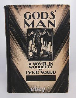 God's Man SIGNED by Lynd Ward First Edition 1929 A Novel in Woodcuts