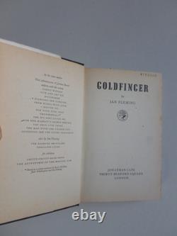 Goldfinger Fleming Cape H/B 1983 with original dust-jacket & signed photo