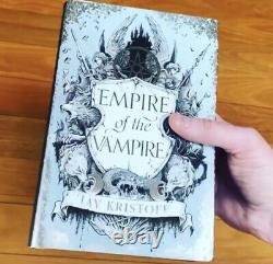 Goldsboro Empire Of The Vampire Jay Kristoff Signed Limited Edition
