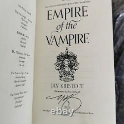 Goldsboro Empire of the Vampire Jay Kristoff Signed & numbered (available)