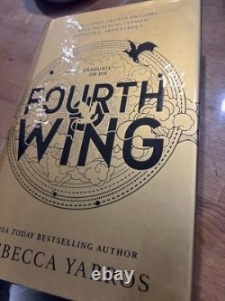 Goldsboro? Fourth Wing SIGNED & DATED By Rebecca Yarros UK True 1st/1st
