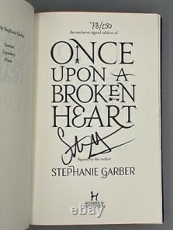 Goldsboro Limited Edition Once Upon A Broken Heart SIGNED NUMBERED