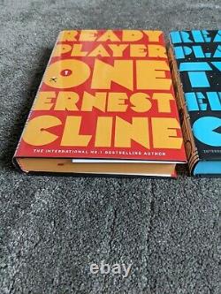 Goldsboro Ready Player One Two Signed Sprayed Edges First Edition Ernest Cline