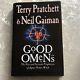 Good Omens signed Pratchett Signed 1st Edition 1990 Victor Gollancz HB