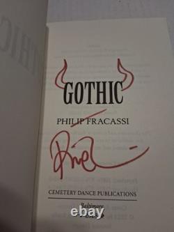 Gothic By Philip Fracassi Cemetery Dance SIGNED 1st Edition Paperback