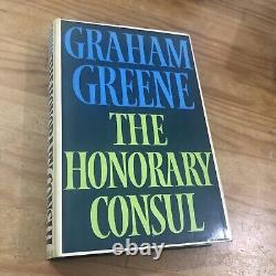 Graham GREENE Signed The Honorary Consul 1st Edition 1st Print HBDJ