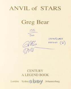 Greg BEAR, born 1951 / Anvil of Stars Signed 1st Edition
