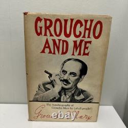 Groucho Marx, Julius Marx / Groucho and Me 1st Edition 1959 Signed Autograph
