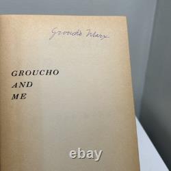 Groucho Marx, Julius Marx / Groucho and Me 1st Edition 1959 Signed Autograph
